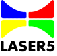 LASER5 社のロゴ